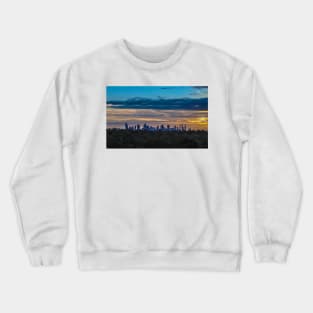 Melbourne Sunset from Yarra Boulevard, Victoria, Australia. Crewneck Sweatshirt